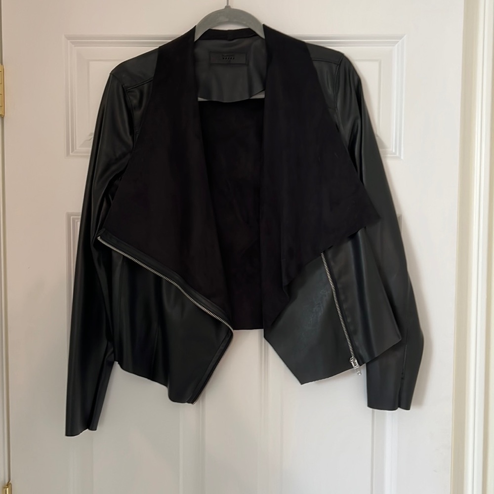 Blank NYC faux leather jacket: Size Medium
